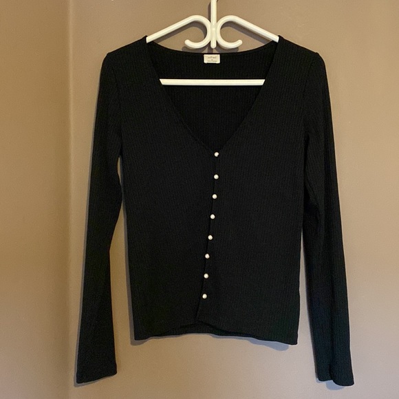 Wilfred Pearl Cardigan Size M - Picture 3 of 3